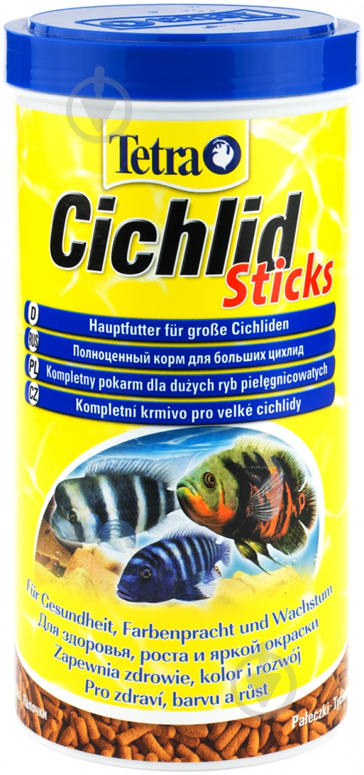 Корм Tetra Cichlid Sticks 1 л (рыба и побочные рыбные продукты) - фото 1