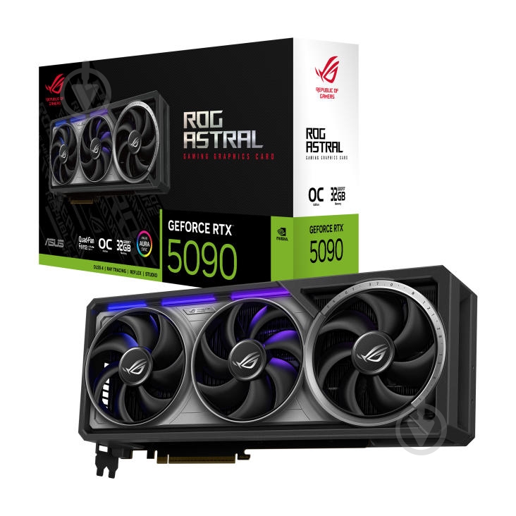 Відеокарта Asus GeForce RTX 5090 32GB GDDR7 512bit (90YV0LW0-M0NA00) - фото 4 Відеокарта Asus GeForce RTX 5090 32GB GDDR7 512bit (90YV0LW0-M0NA00) - фото 4