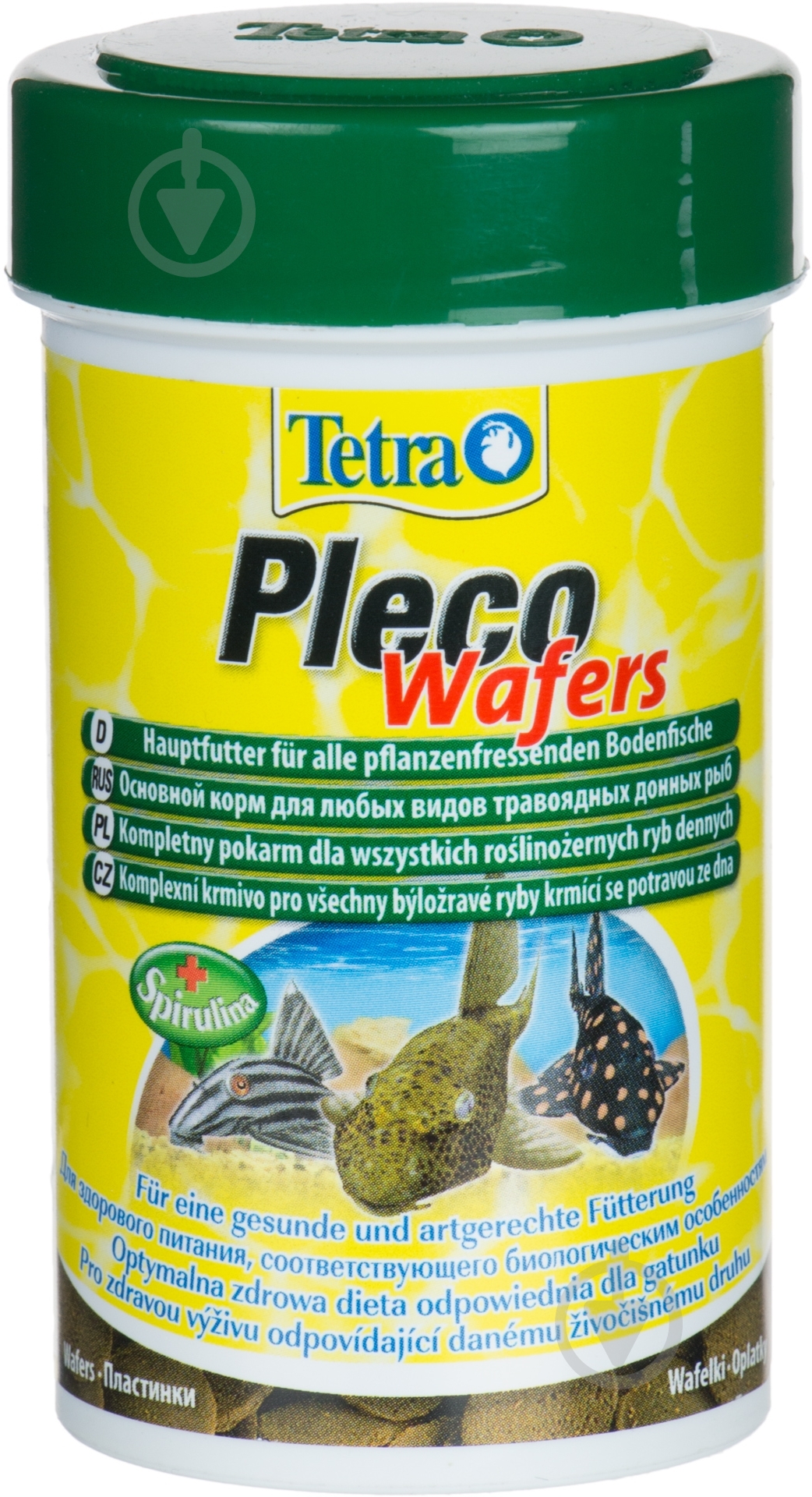 Корм Tetra Pleco Wafer 100 мл (зерновые культуры) - фото 1