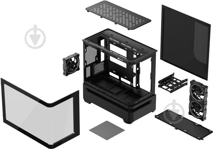 Корпус Asus Prime AP202 black - фото 17