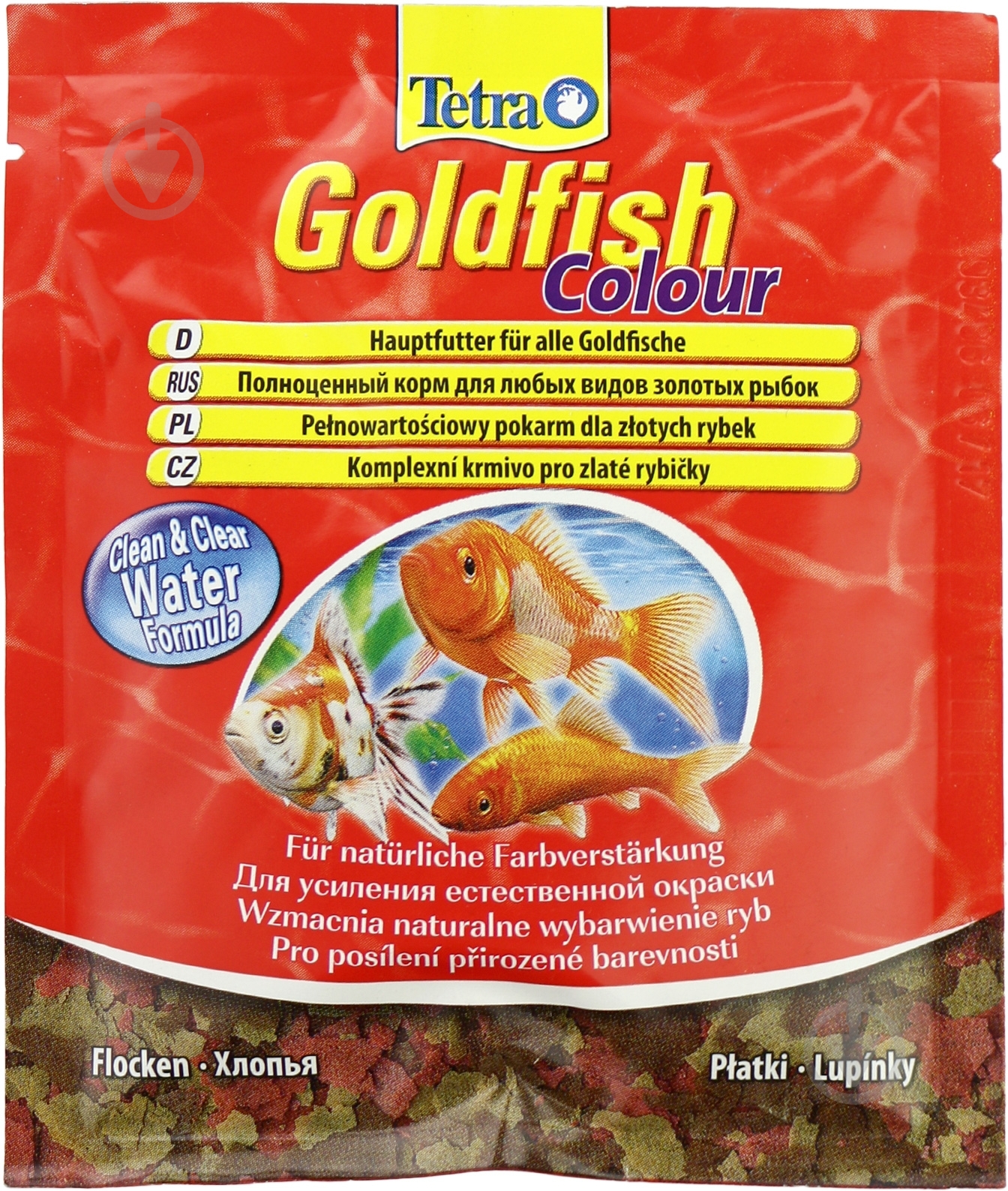 Корм Tetra Gold fish Color 12 г (рыба и побочные рыбные продукты) - фото 1 Корм Tetra Gold fish Color 12 г (рыба и побочные рыбные продукты) - фото 1