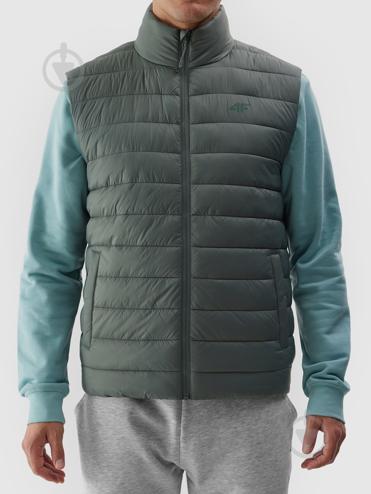 Жилет 4F VEST JACKET M098 4FWSS24TVJAM098-42S р.M серый - фото 5