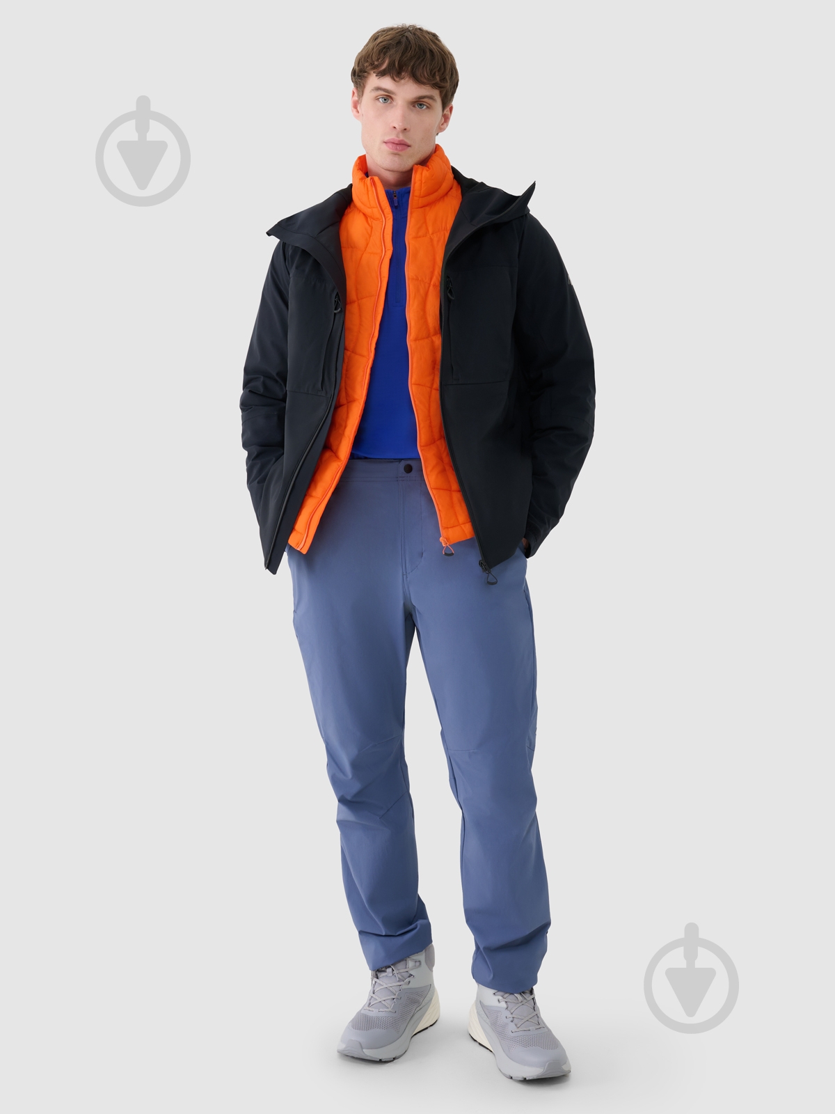 Ветровка мужская 4F TECHNICAL JACKET M711 4FWSS25TTJAM711-20S р.2XL черная - фото 8