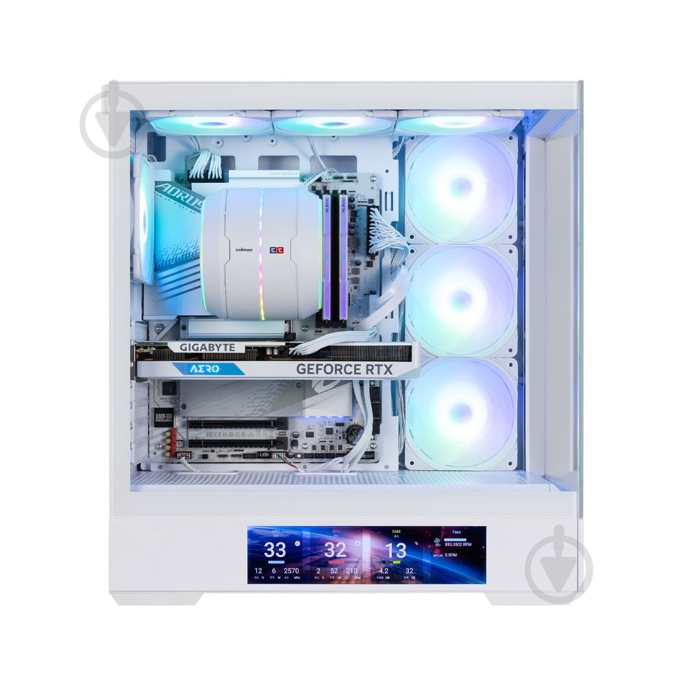 Корпус Zalman P40 DS White - фото 6