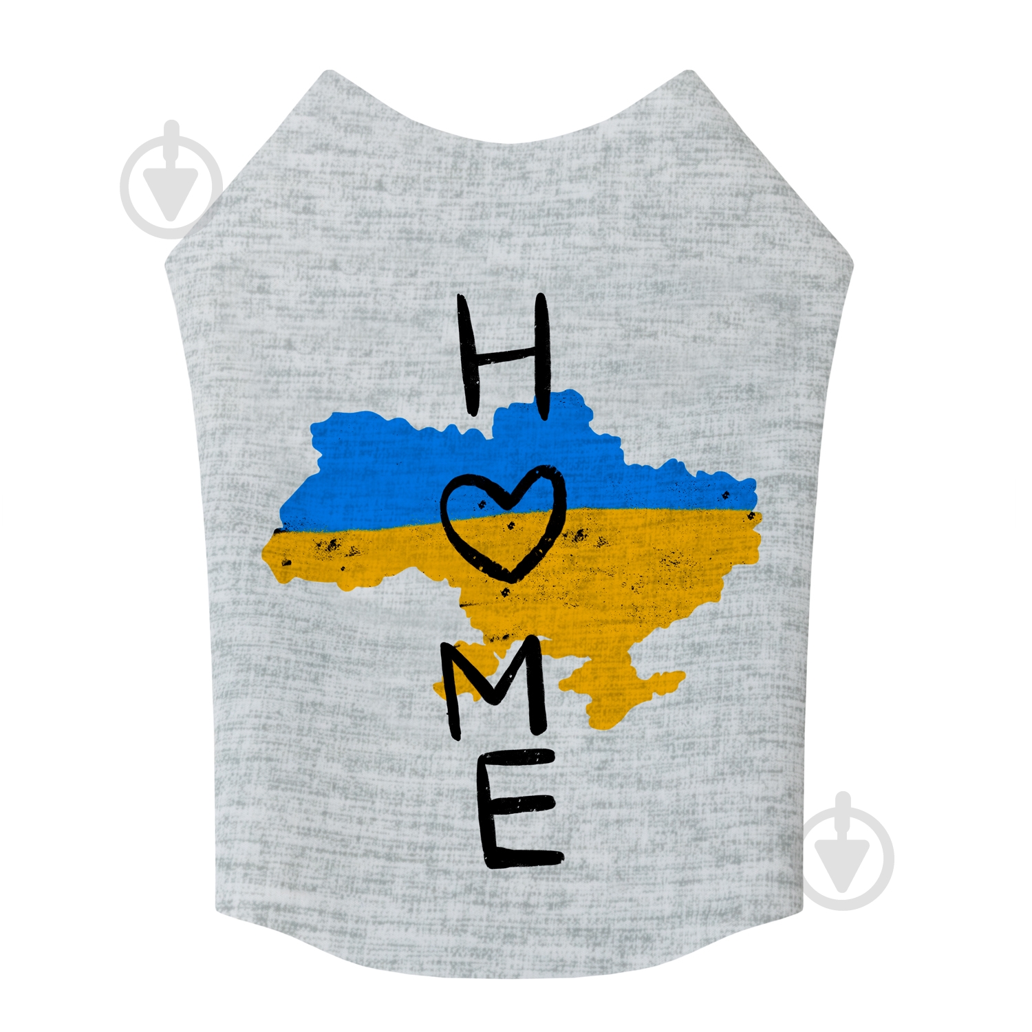 Майка Waudog Сlothes Дом XS25 серая - фото 2