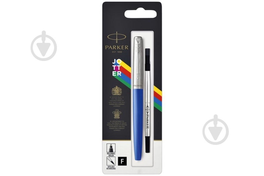 Ручка-роллер Parker Jotter Blue 15 126 - фото 1 Ручка-роллер Parker Jotter Blue 15 126 - фото 1
