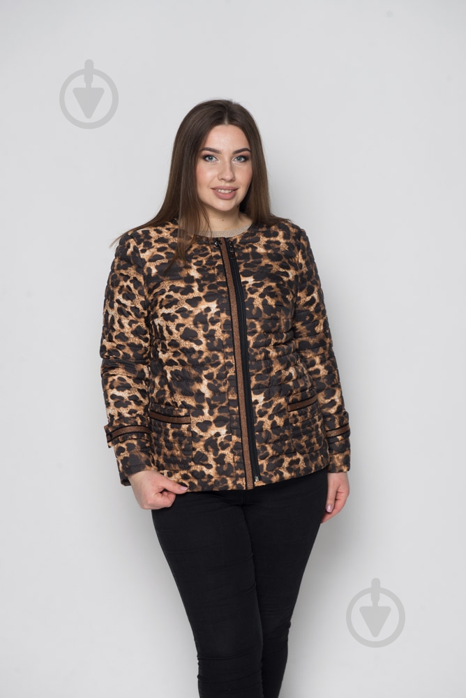 Куртка женская зимняя Adonis ШАРМ V19-381/#1103 р.XL коричневая - фото 1