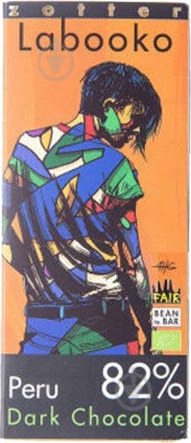 Черный шоколад Zotter Перу 82% криолло органический 2х35 г - фото 1