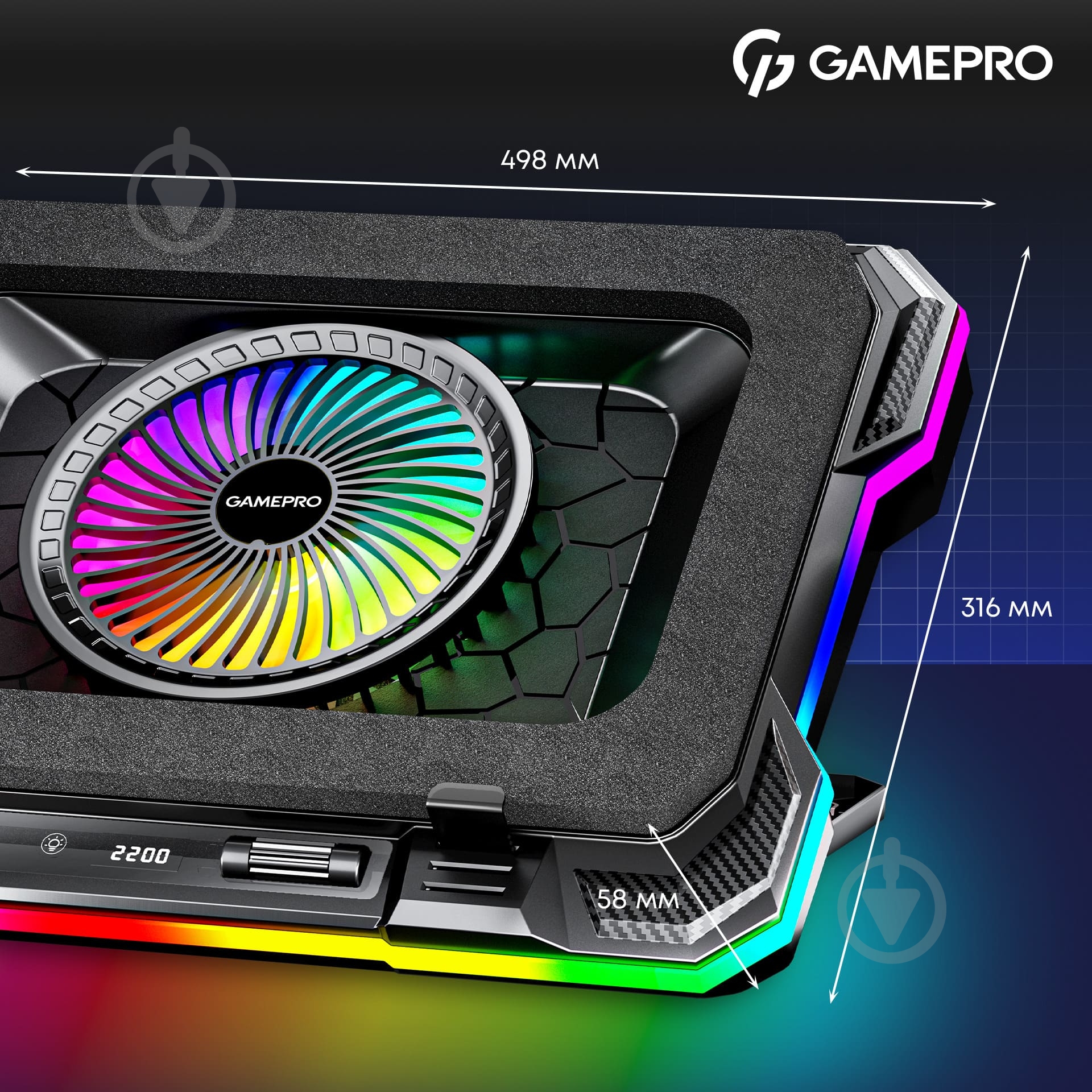 Підставка для ноутбука GamePro CP950 (CP950) - фото 16