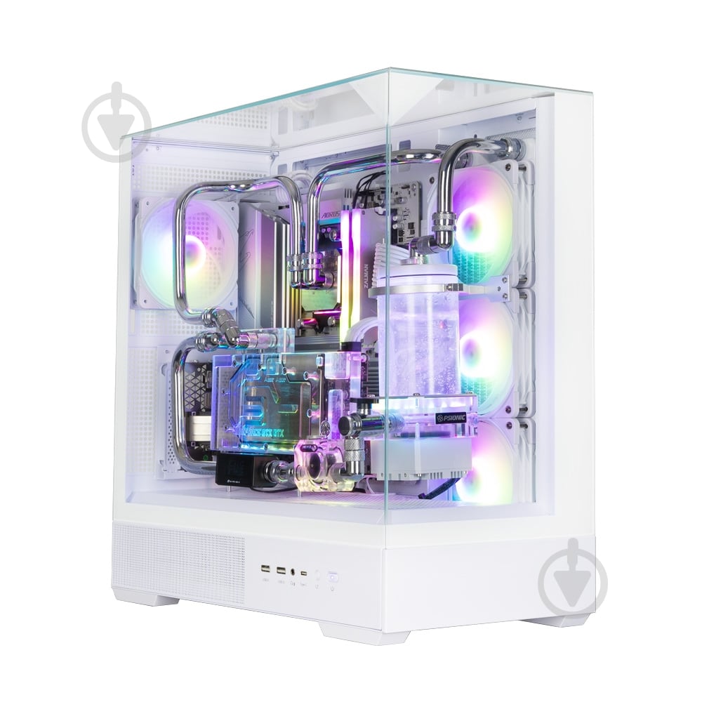 Корпус Zalman P40 Prism Plus White - фото 3
