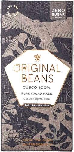 Чорний шоколад Original Beans Куско 100% органічний 70 г - фото 1 Чорний шоколад Original Beans Куско 100% органічний 70 г - фото 1