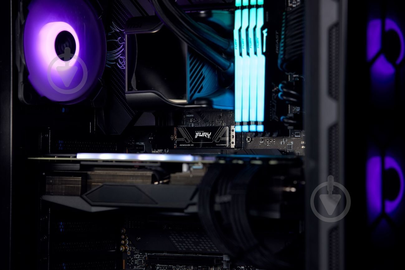 SSD-накопитель Kingston FURY Renegade 4096GB M.2 PCI Express 5.0 x4 3D TLC (SFYR2S/4T0) - фото 2 SSD-накопитель Kingston FURY Renegade 4096GB M.2 PCI Express 5.0 x4 3D TLC (SFYR2S/4T0) - фото 2