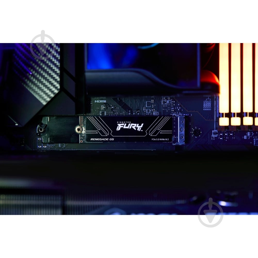 SSD-накопитель Kingston FURY Renegade 4096GB M.2 PCI Express 5.0 x4 3D TLC (SFYR2S/4T0) - фото 7 SSD-накопитель Kingston FURY Renegade 4096GB M.2 PCI Express 5.0 x4 3D TLC (SFYR2S/4T0) - фото 7