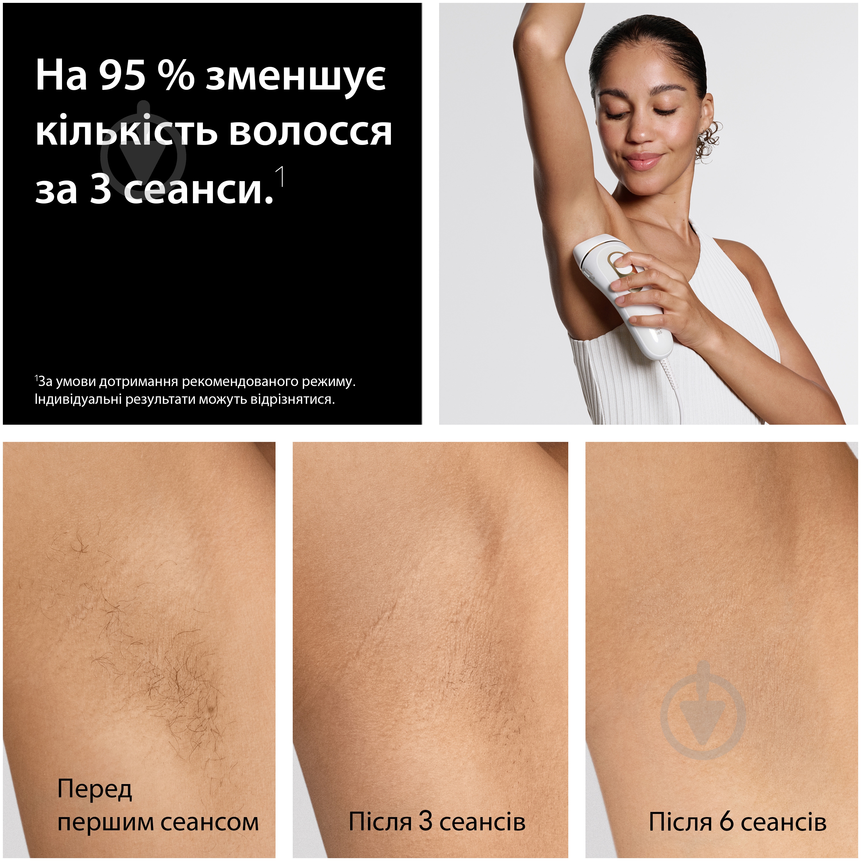 Фотоепілятор Braun PL5412 Silk Expert Pro 5 PL5412 + Тример для обличчя + Бритва Gillette Venus Extra Smooth + Косметичка — фото 3