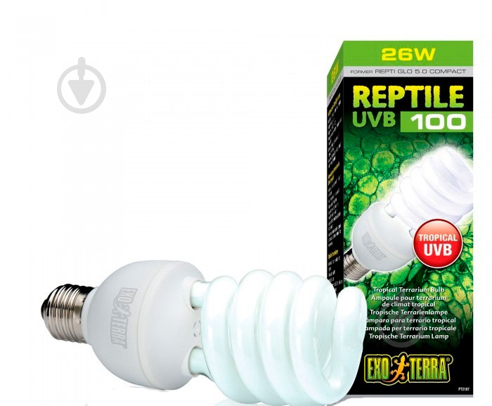 Лампа Hagen Repti GLO 5.0/26W Е27 - фото 1
