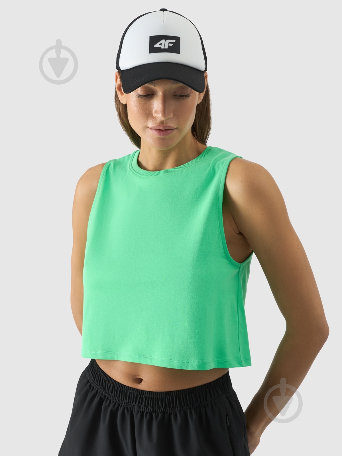 Кепка 4F BASEBALL CAP U272 4FWSS24ACABU272-20S M білий - фото 1