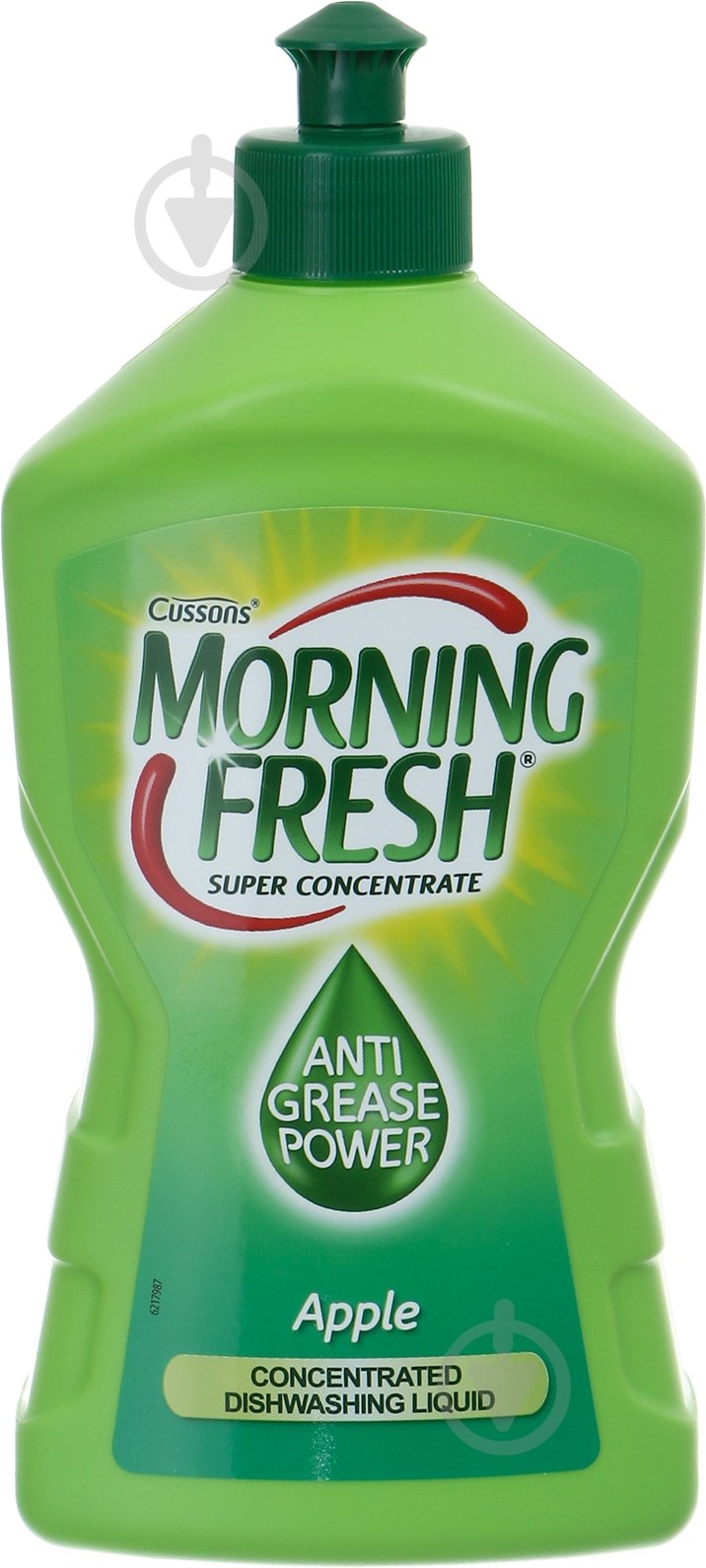 Засіб для ручного миття посуду Morning Fresh Яблуко Cуперконцентрат 0,45 л - фото 1