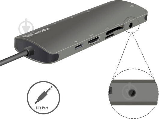 USB-хаб Promate PrimeHub-C - фото 3 USB-хаб Promate PrimeHub-C - фото 3