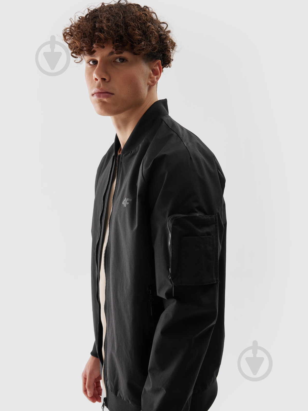 Куртка 4F JACKET M151 4FWSS24TJACM151-20S р.S черная - фото 2