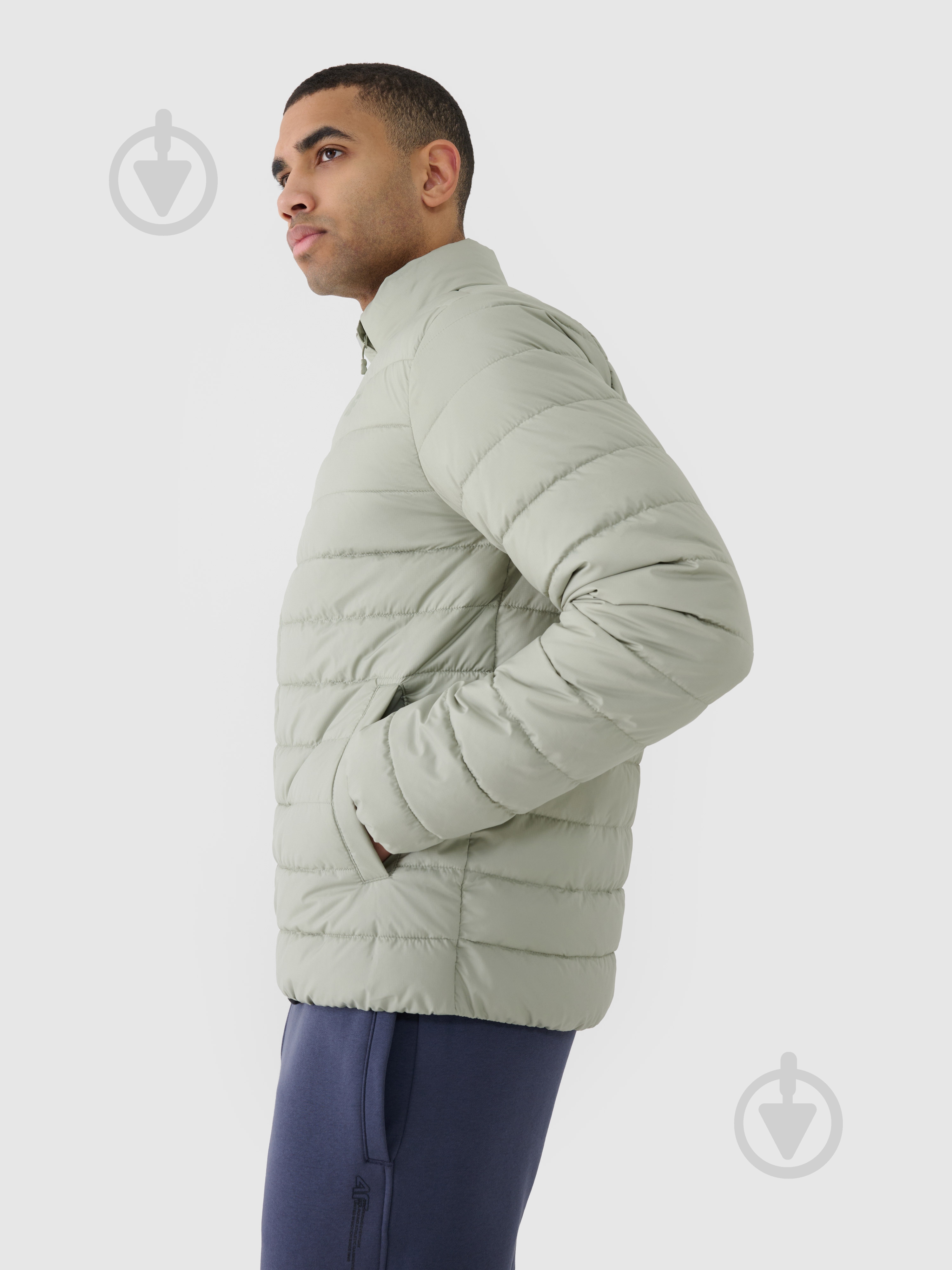 Куртка мужская демисезонная 4F DOWN JACKET M538 4FWSS25TDJAM538-44S р.M зеленая - фото 4 Куртка мужская демисезонная 4F DOWN JACKET M538 4FWSS25TDJAM538-44S р.M зеленая - фото 4