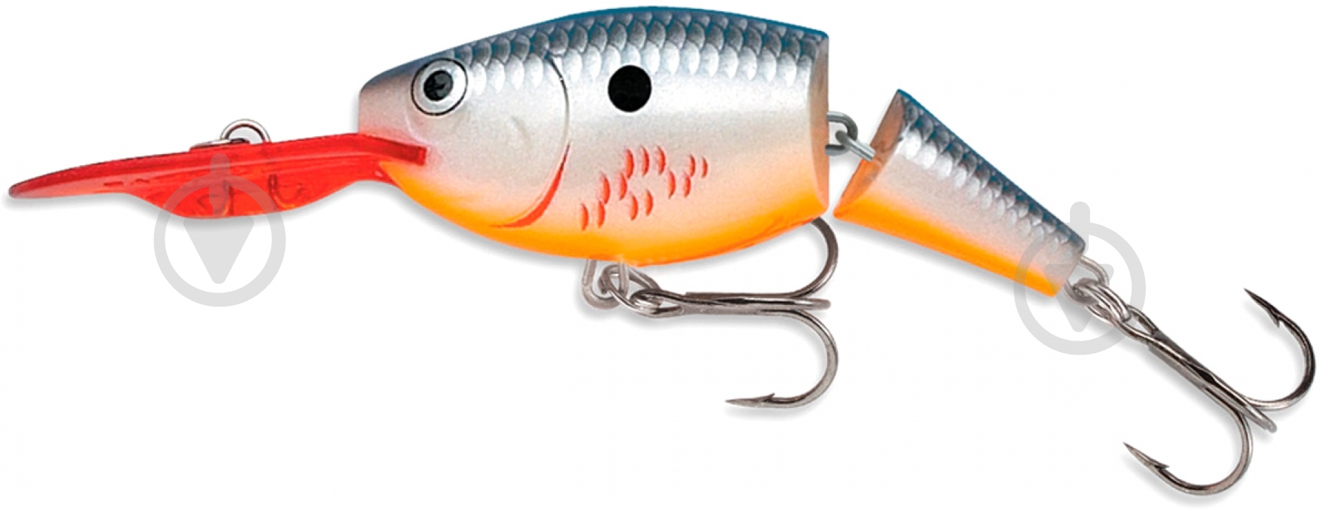 Воблер Rapala Jointed SHAD RAP 8 г 50 мм bleeding original shad JSR-05BOSD - фото 1