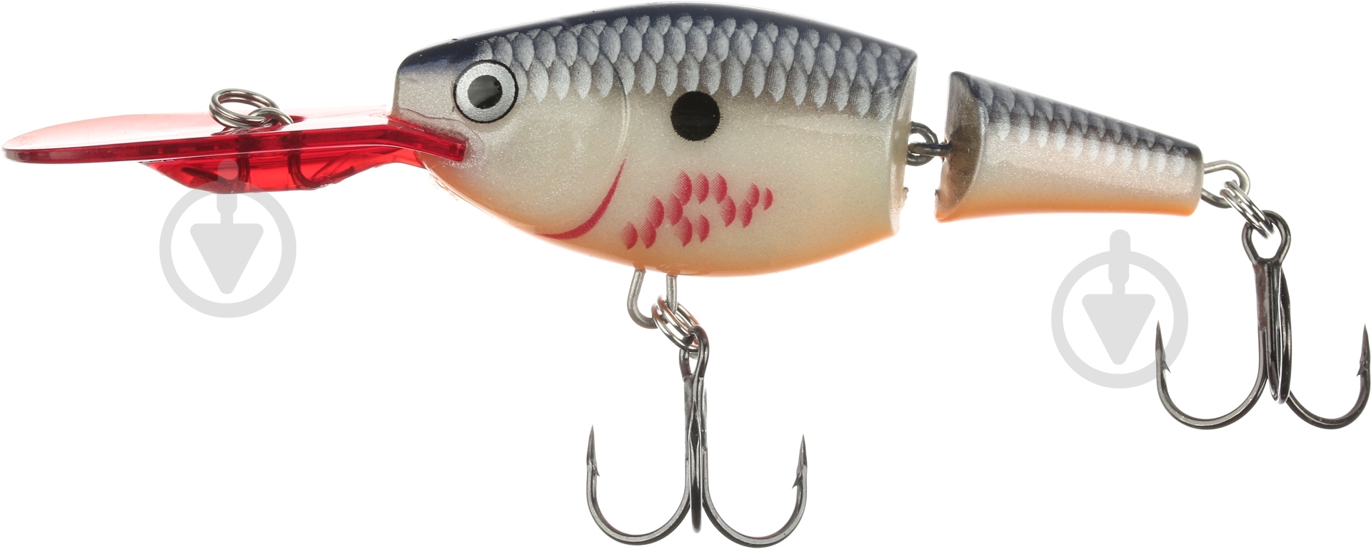 Воблер Rapala Jointed SHAD RAP 13 г 70 мм bleeding original shad JSR-07BOSD - фото 1