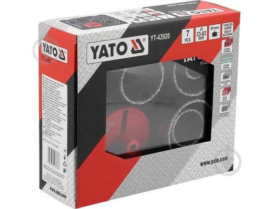 Набор коронок вольфрамовых YATO YT-43920 - фото 2