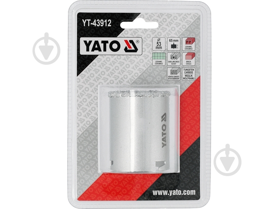 Сверло корончатое YATO 53 мм YT-43912 - фото 2