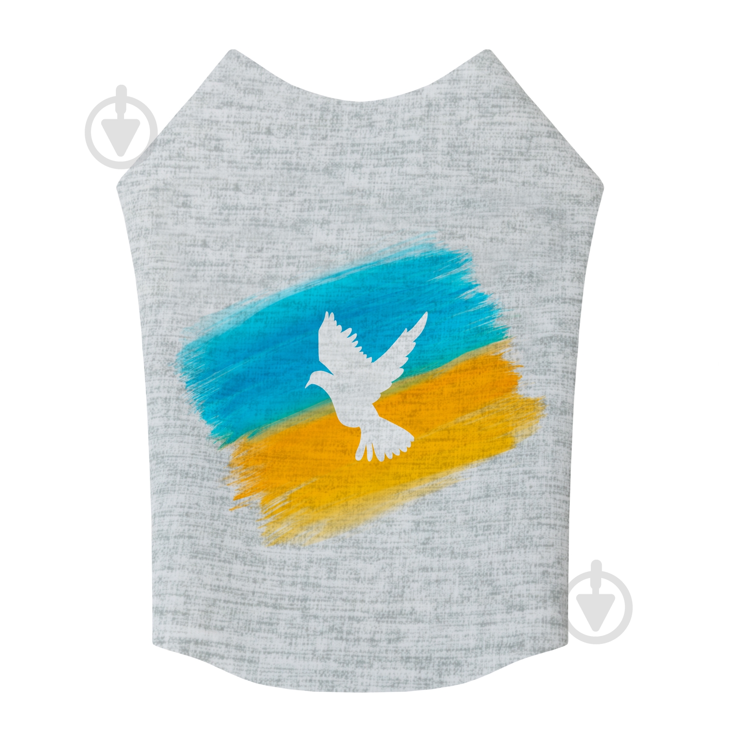 Майка Waudog Сlothes Флаг серая S30 - фото 2