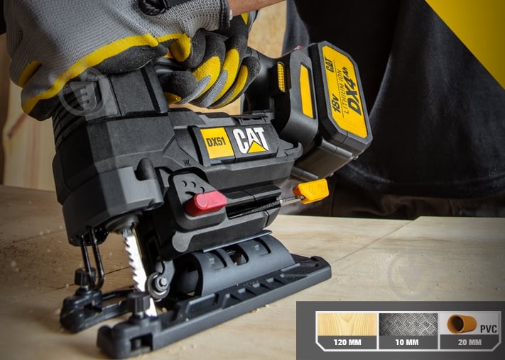 Электролобзик CAT DX51 Set - фото 19