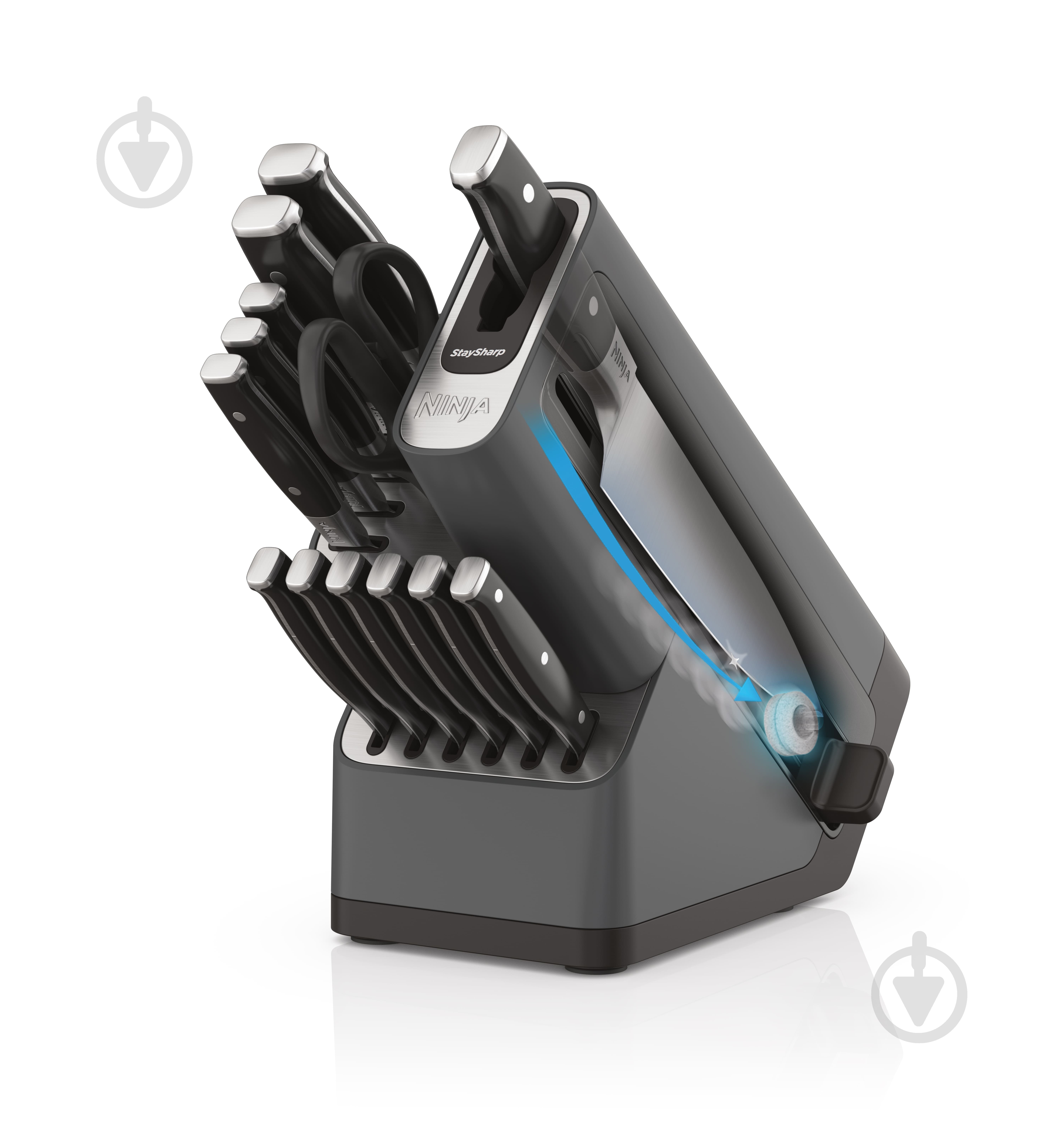 Набір ножів NINJA StaySharp Deluxe з 14 предметів K32014EUUK - фото 4