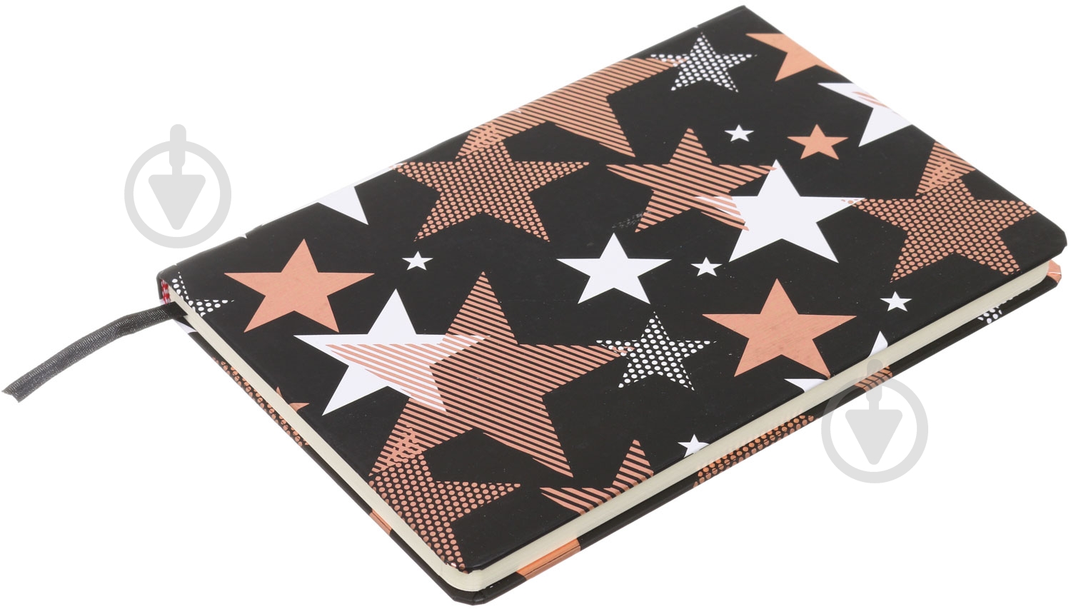 Блокнот Gold line stars 21x14,5 см - фото 2