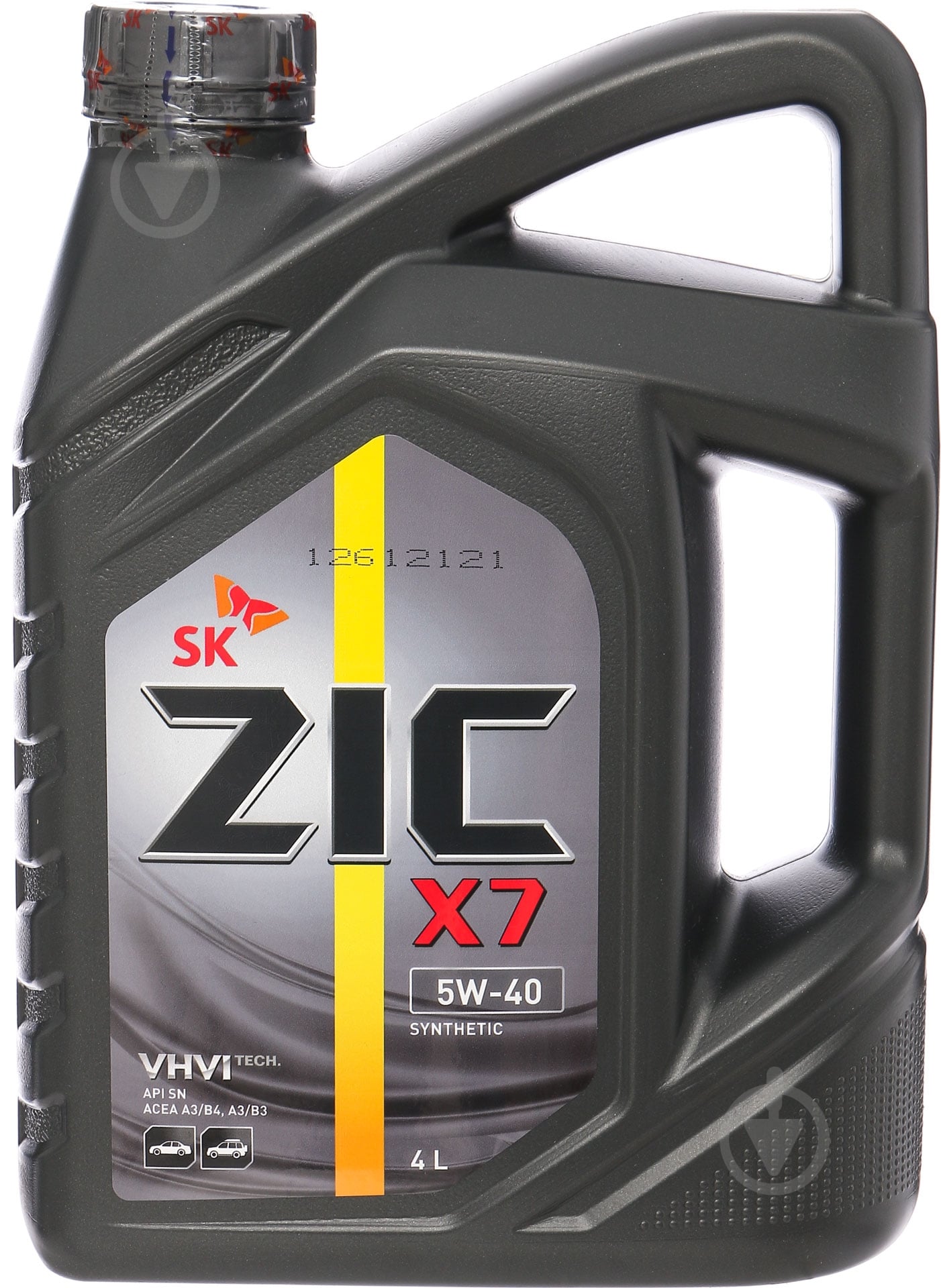 ᐉ Моторна олива синтетична ZIC X7 5W-40 4 л (162662) • Краща ціна