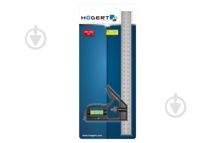 Угольник HOEGERT 300 мм HT4M217 - фото 4