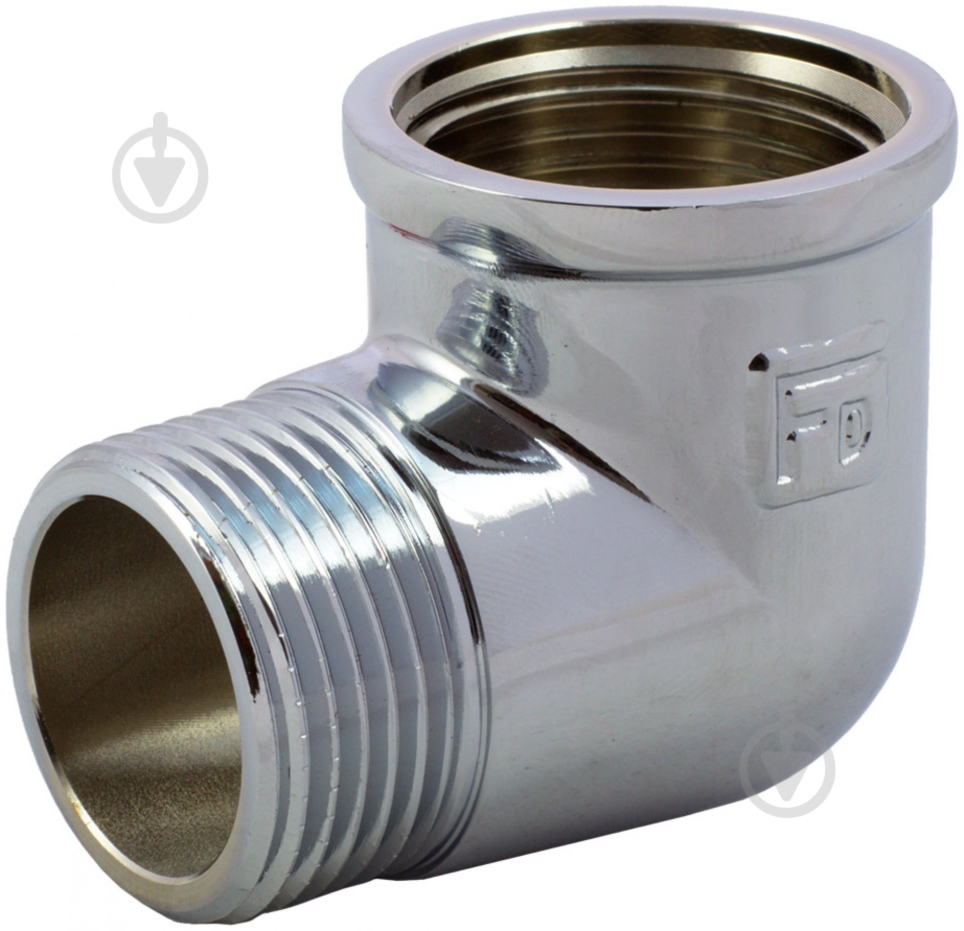 Угол ВН FADO S.r.l хром 3/4" НВ - фото 1