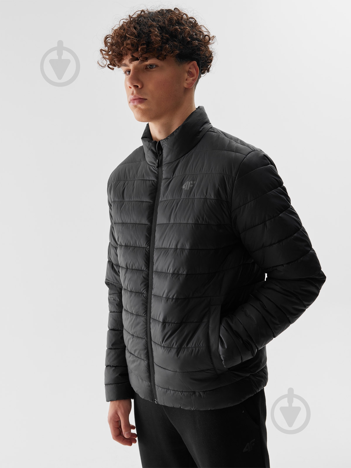 Куртка 4F DOWN JACKET M376 4FWSS24TDJAM376-20S р.S черная - фото 2 Куртка 4F DOWN JACKET M376 4FWSS24TDJAM376-20S р.S черная - фото 2