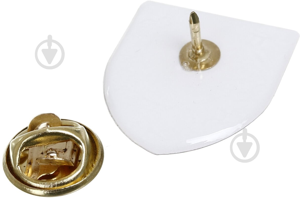 Значек патриотический "Шеврон Тризуб". Украина победит! - фото 2