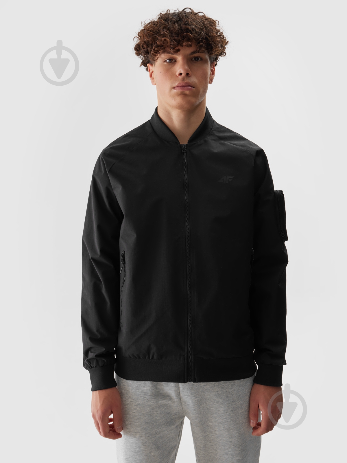 Куртка 4F JACKET M151 4FWSS24TJACM151-20S р.2XL чорна - фото 1 Куртка 4F JACKET M151 4FWSS24TJACM151-20S р.2XL чорна - фото 1
