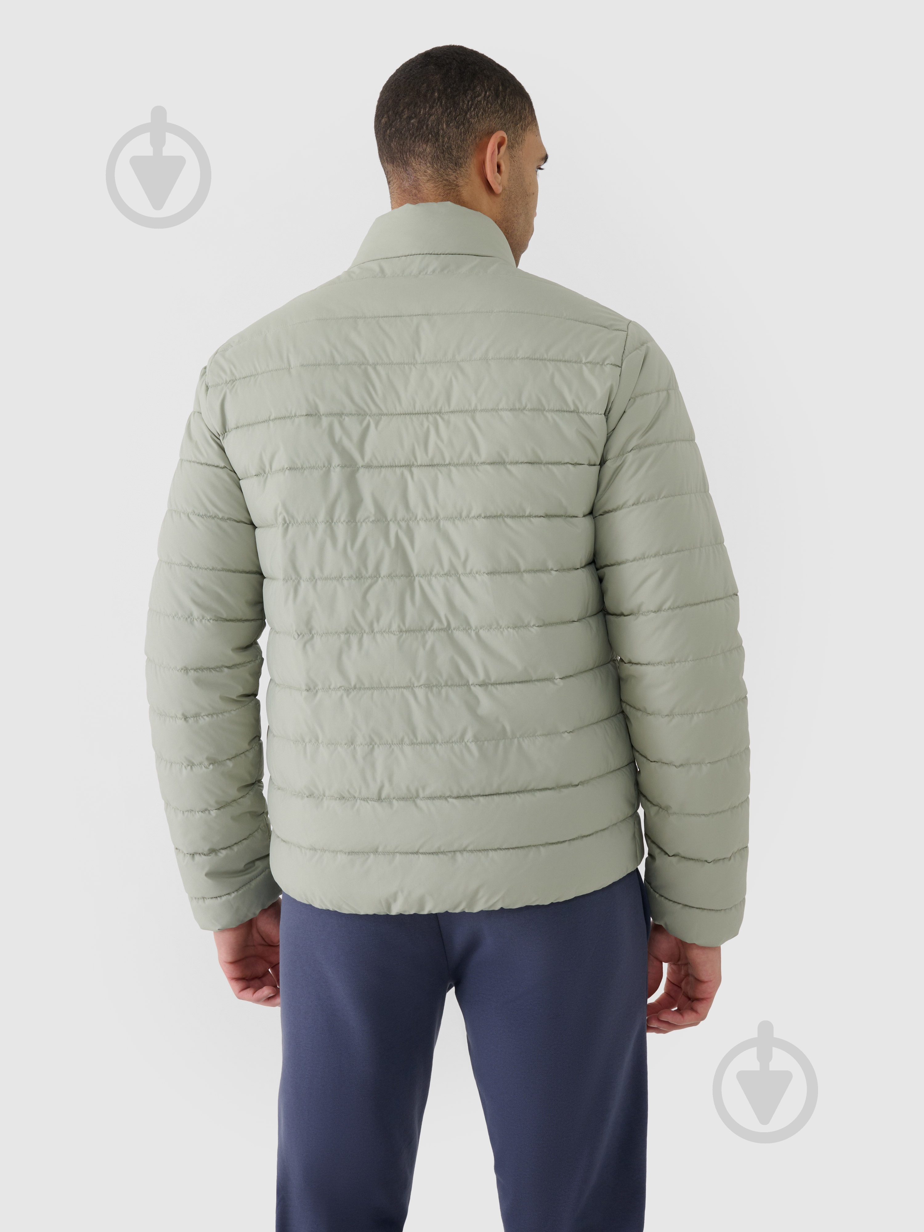 Куртка мужская демисезонная 4F DOWN JACKET M538 4FWSS25TDJAM538-44S р.S зеленая - фото 5 Куртка мужская демисезонная 4F DOWN JACKET M538 4FWSS25TDJAM538-44S р.S зеленая - фото 5
