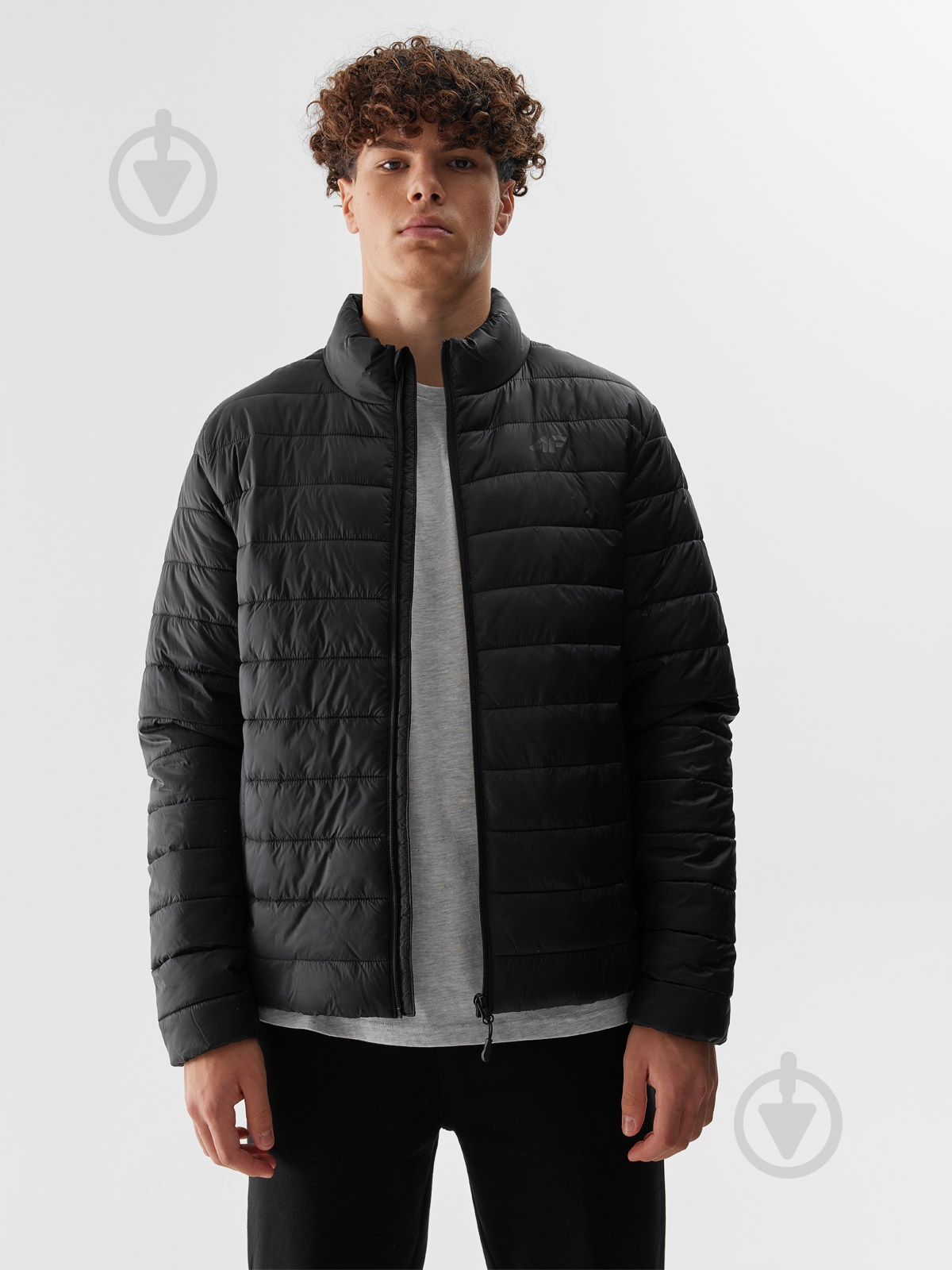 Куртка 4F DOWN JACKET M376 4FWSS24TDJAM376-20S р.M черная - фото 1 Куртка 4F DOWN JACKET M376 4FWSS24TDJAM376-20S р.M черная - фото 1