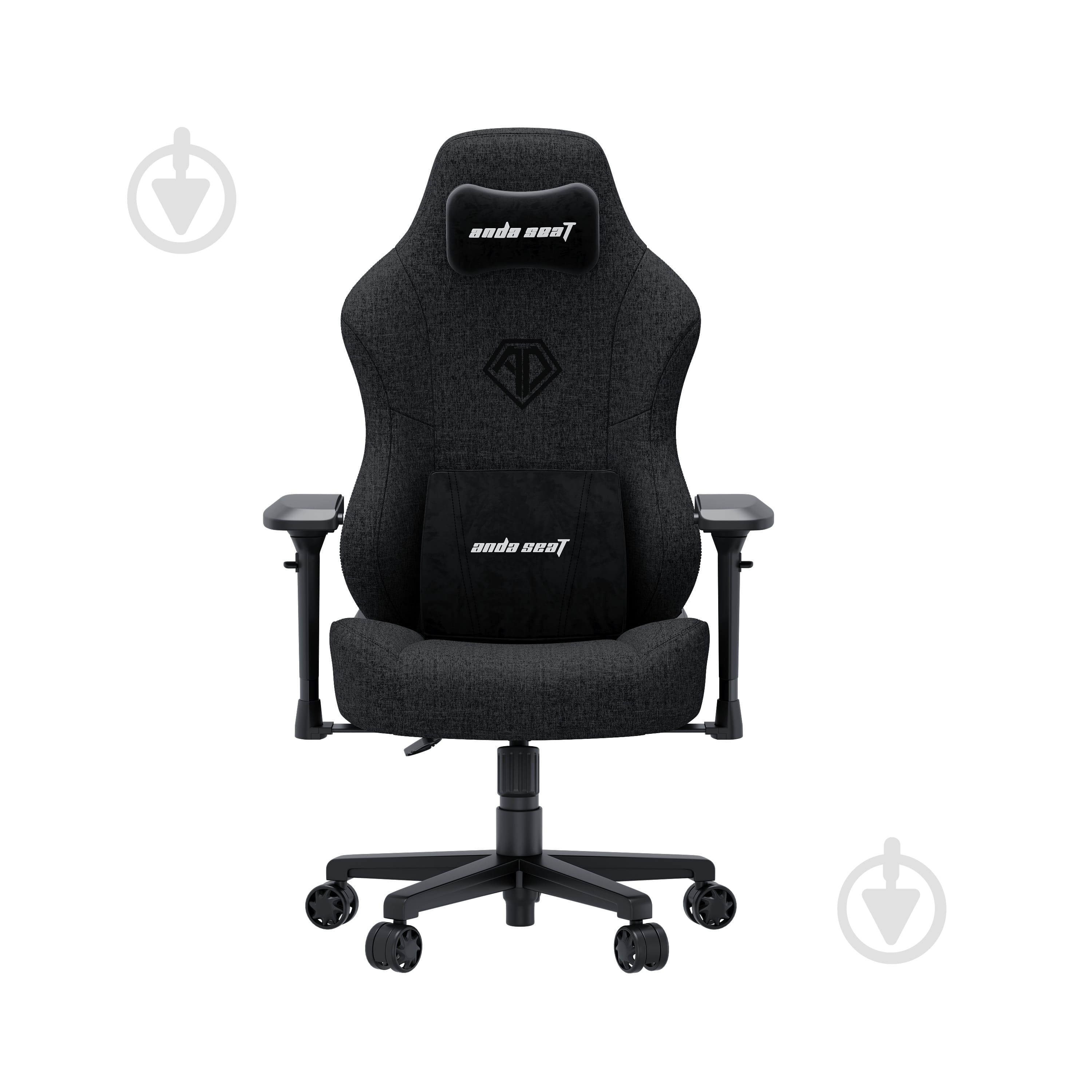 Кресло игровое Anda Seat Phantom 3 Pro Size L Dark Grey Linen Fabric серый - фото 1