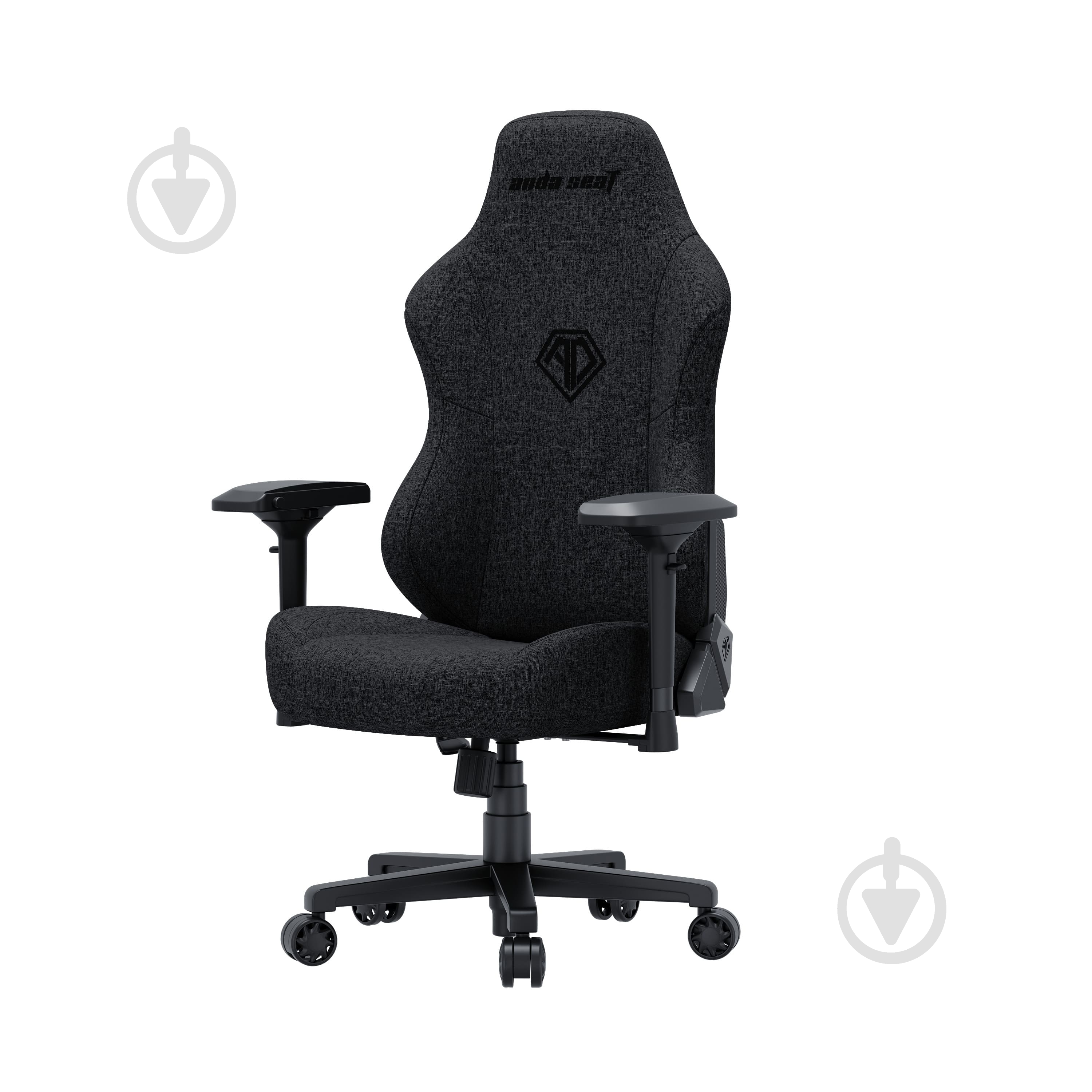 Кресло игровое Anda Seat Phantom 3 Pro Size L Dark Grey Linen Fabric серый - фото 5
