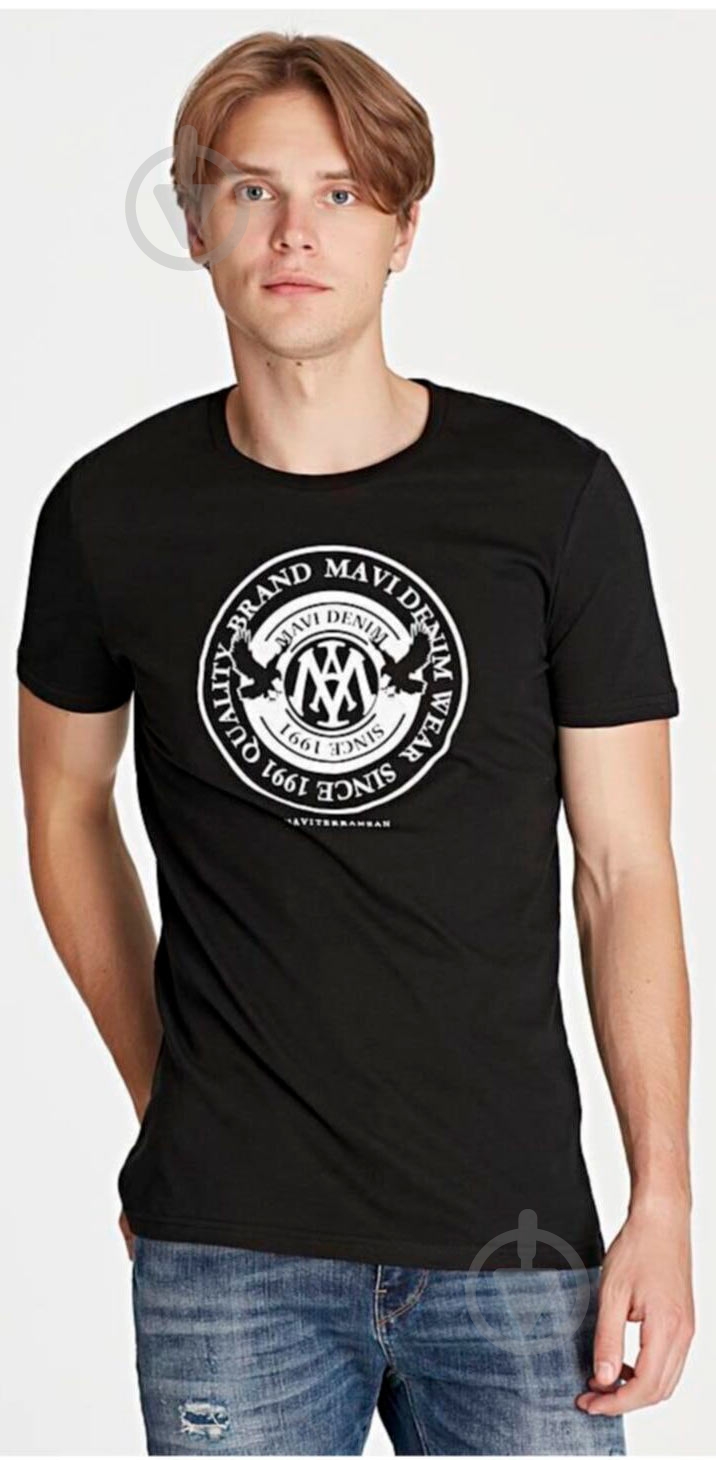 Футболка Mavi MAVI PRINTED TEE 065168-900 р.XL черный - фото 3