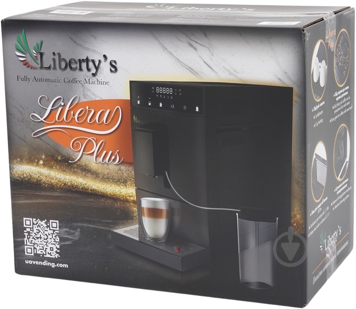 ВИТРИНА! Кофемашина LIBERTY`S RM-A20S Libera Plus черная - фото 18