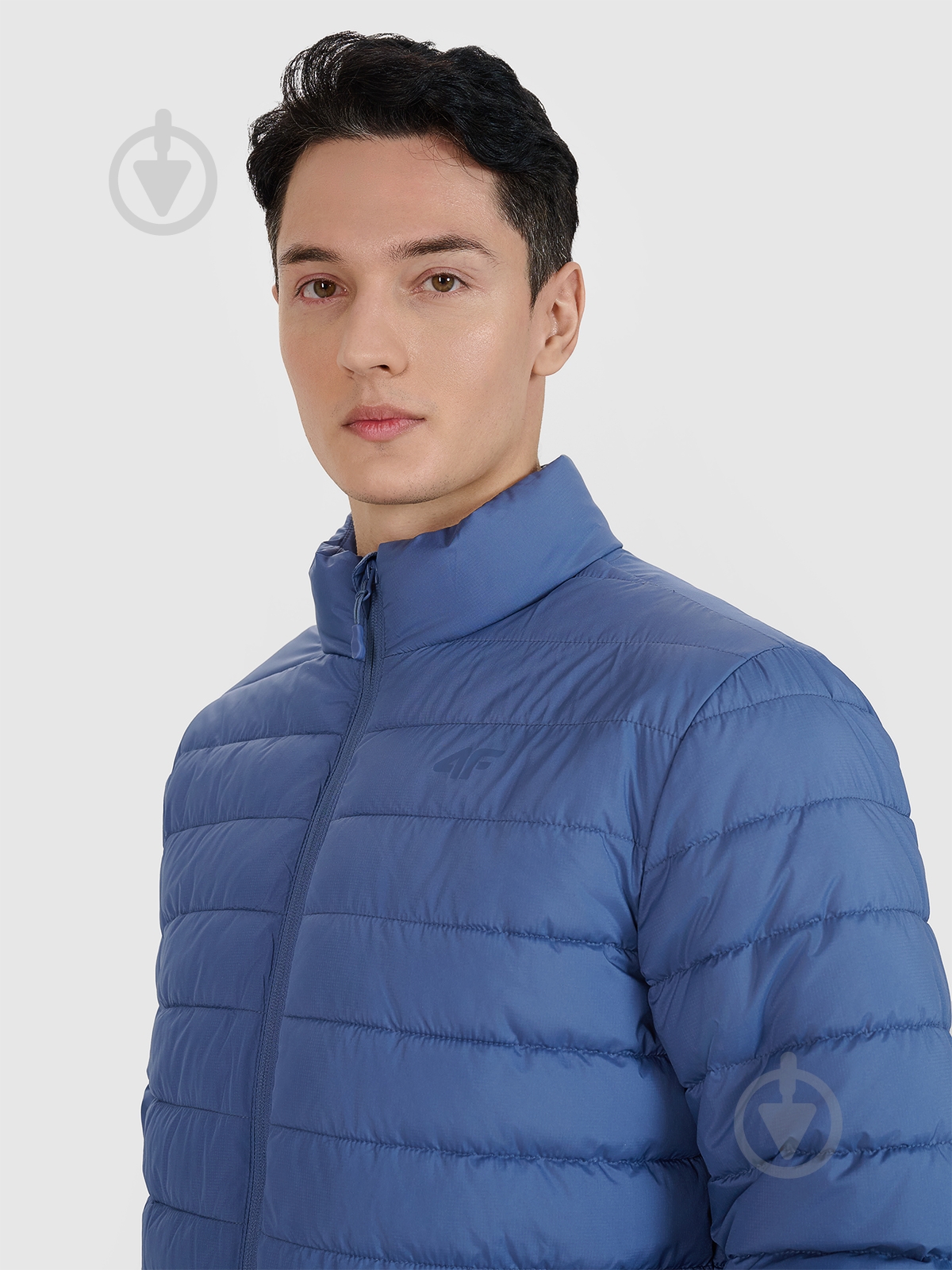 Куртка чоловіча демісезонна 4F DOWN JACKET M538 4FWSS25TDJAM538-32S р.S синя - фото 4 Куртка чоловіча демісезонна 4F DOWN JACKET M538 4FWSS25TDJAM538-32S р.S синя - фото 4