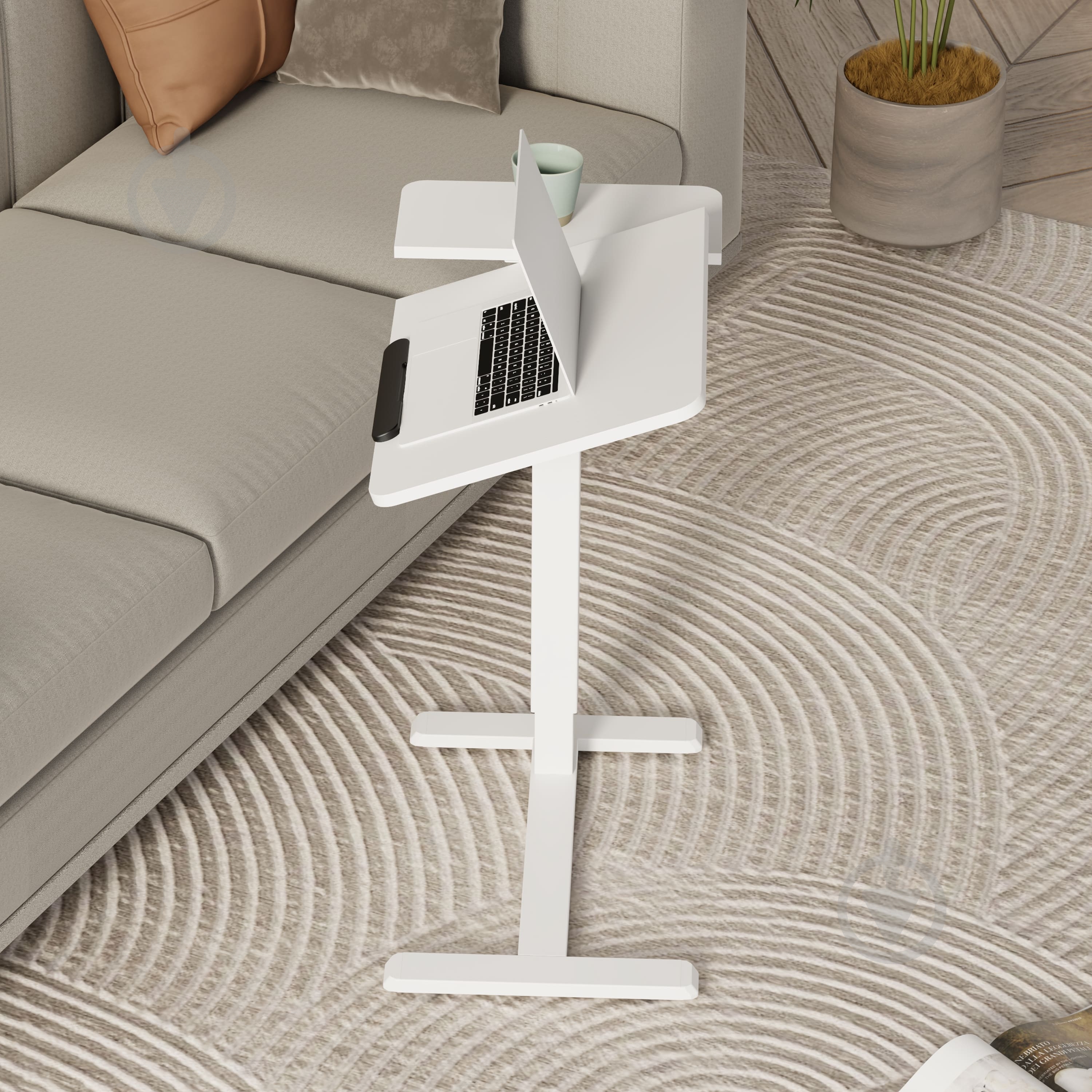 Стол компьютерный OfficePro ODM320W White - фото 7