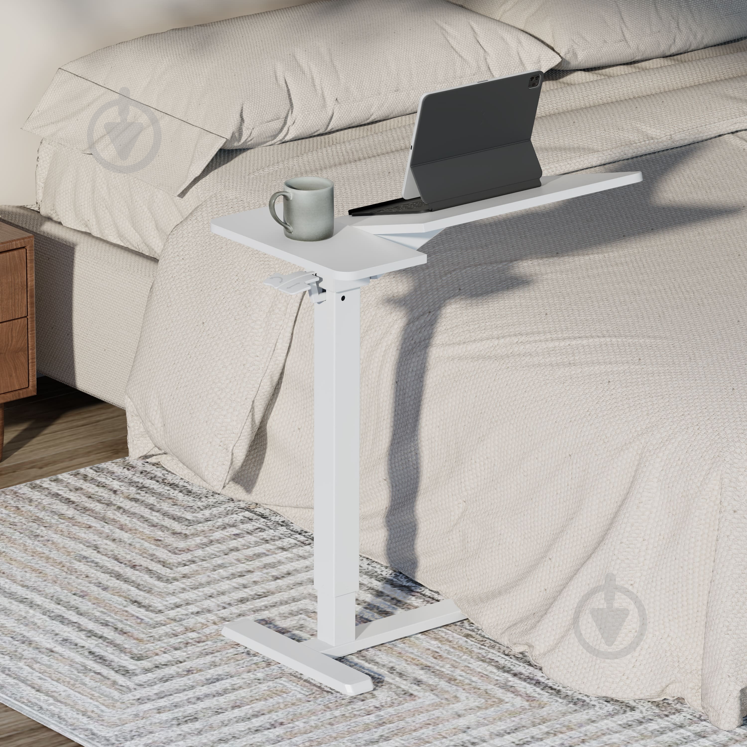 Стол компьютерный OfficePro ODM320W White - фото 8