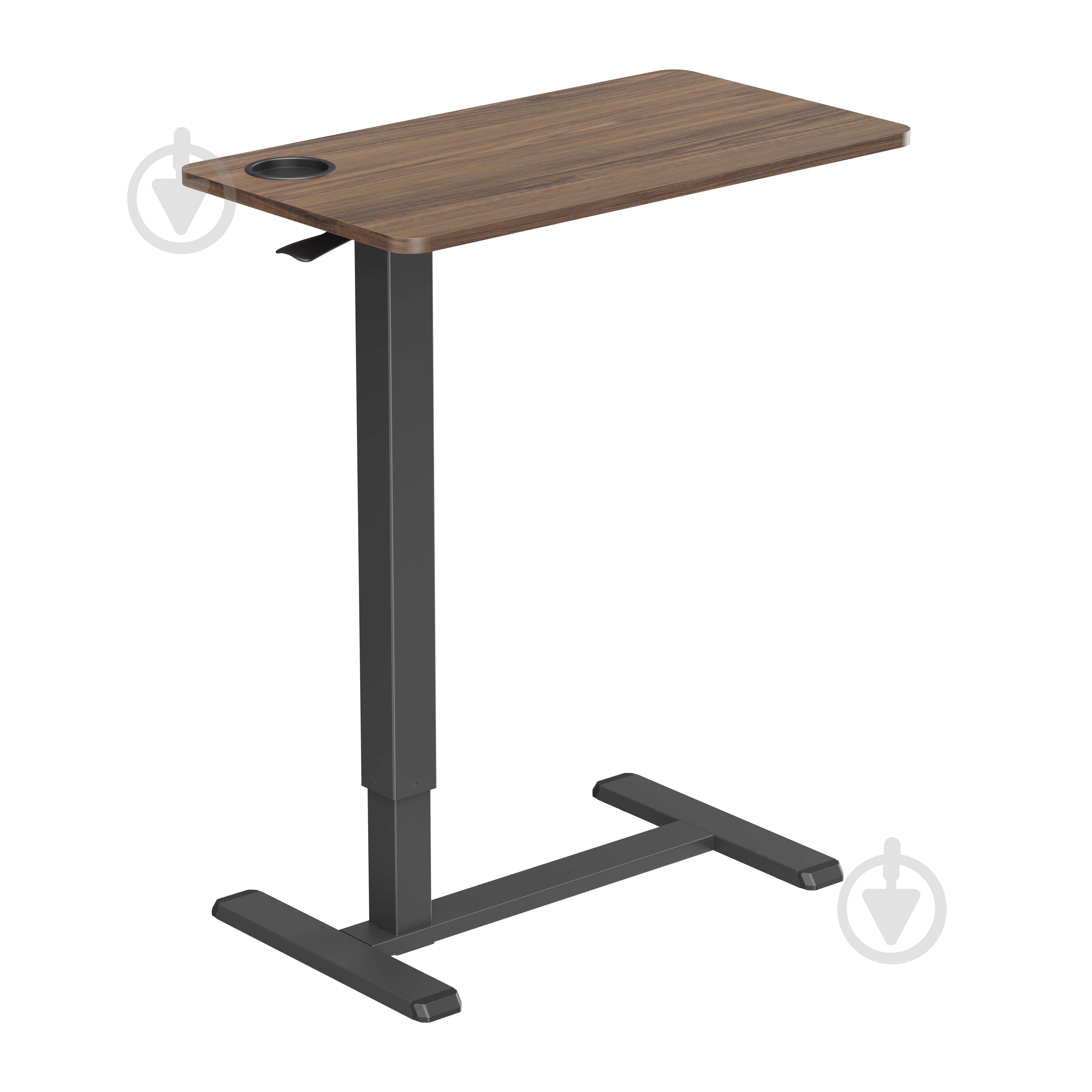 Стол компьютерный OfficePro ODM270DW Dark Wood/Black - фото 1 Стол компьютерный OfficePro ODM270DW Dark Wood/Black - фото 1