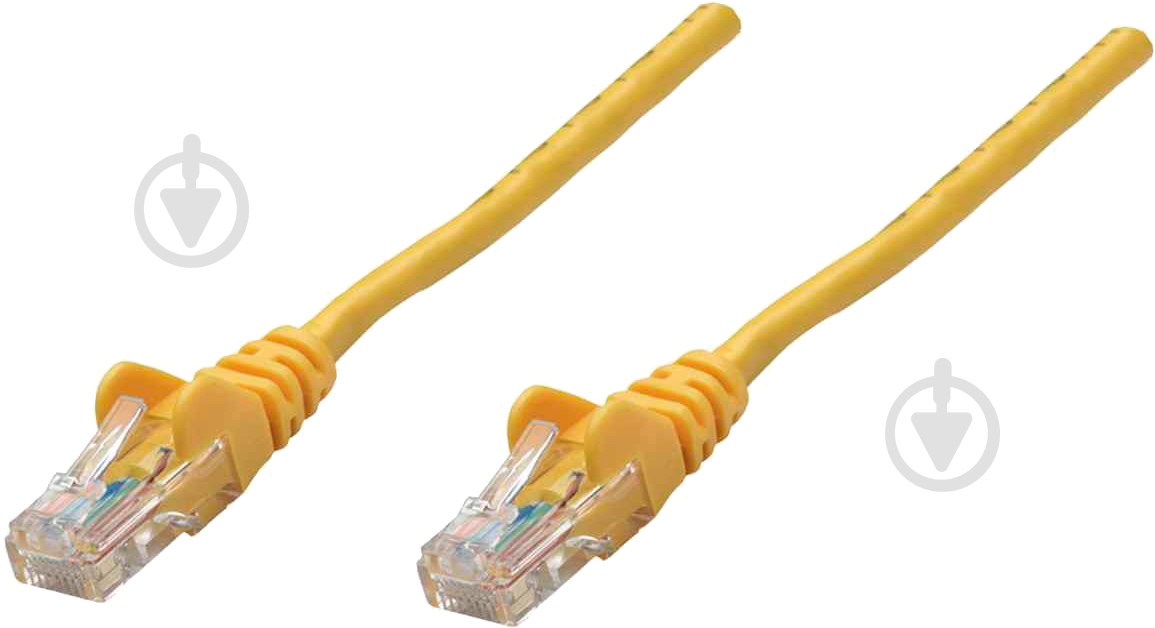 Патч-корд Intellinet 737333 0,25 м желтый - фото 2 Патч-корд Intellinet 737333 0,25 м желтый - фото 2
