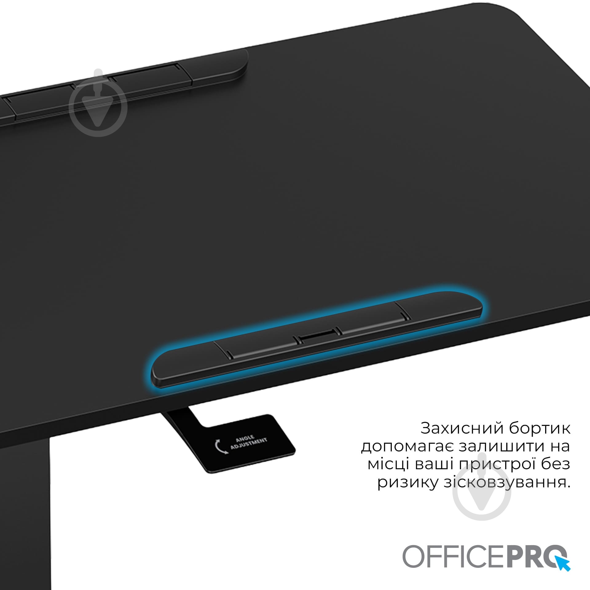 Стол компьютерный OfficePro ODM405B Black - фото 5 Стол компьютерный OfficePro ODM405B Black - фото 5